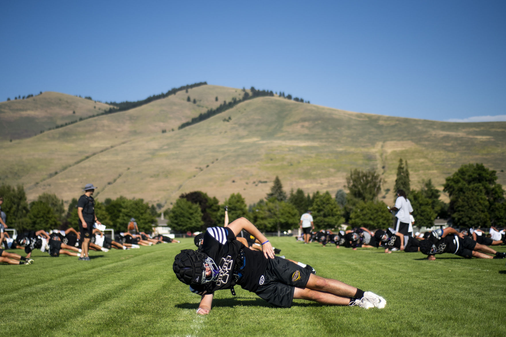 Sentinel football practice 03